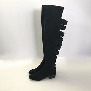 Nine West Womens Over the Knee Owheno Boots Sz 7.5